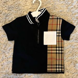100% authentic 12 month Burberry shirt. Only worn once